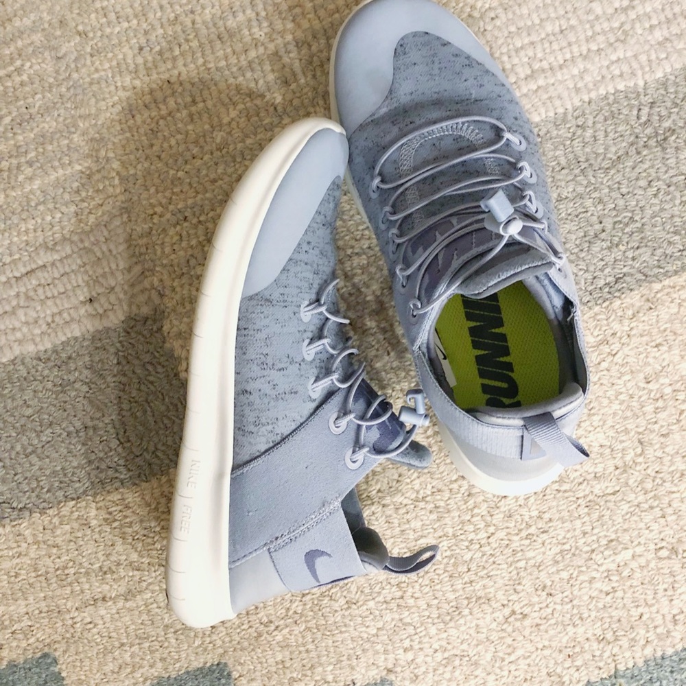 Nike Free pastel icy purple/grey speckled rare 9